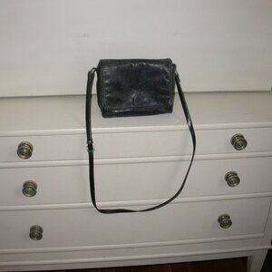 Black Leather Purse